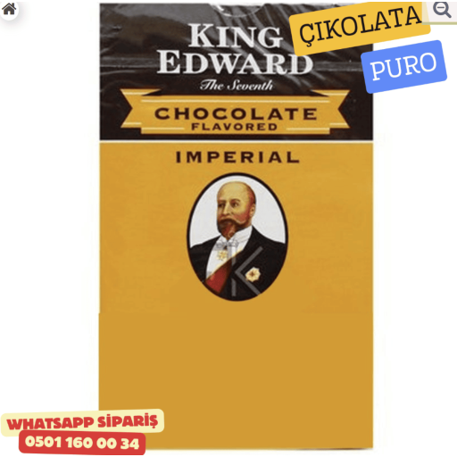 King Edward Chocolate Puro 5li Adet (Çikolata Aromalı)