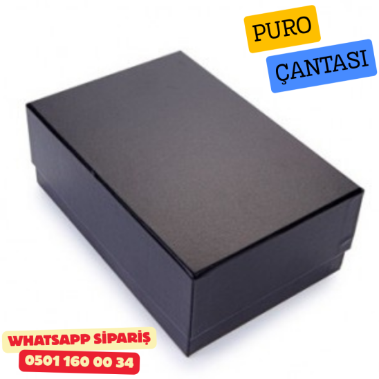 Kahverengi Dahili Çakmak Deri Puro Taşıma Çantası & Seyahat Humidoru