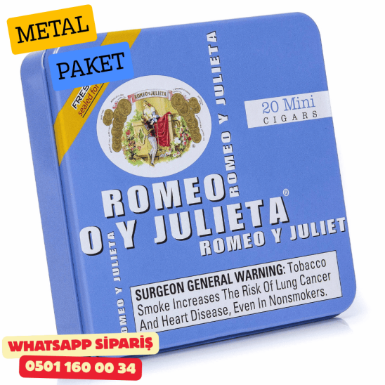 Romeo Y Julieta Mini Blue 20li Cigarillos Puro