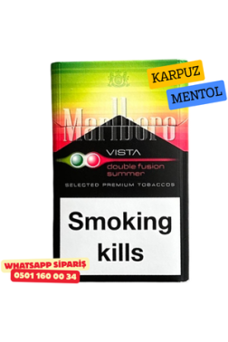 Marlboro Vista Double Fusion Summer Sigara ( Karpuz ve Mentol ) x10 Paket
