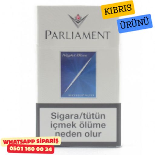 Parliament Night Blue Kısa Sigara x10 Paket (Kıbrıs)