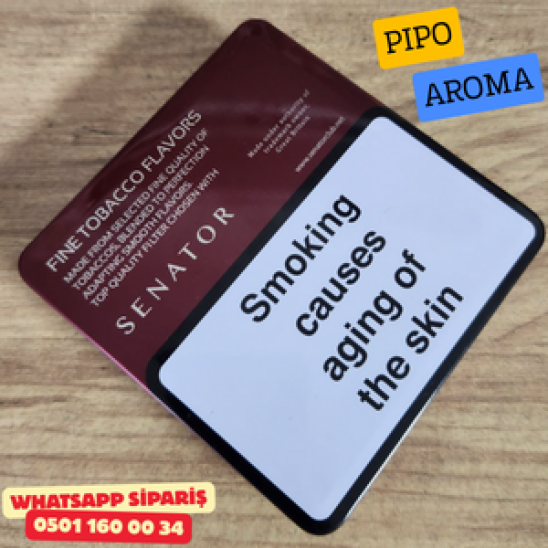 Senator Special Pipe Tabacco Sigara - Pipo Tütünü Aromalı