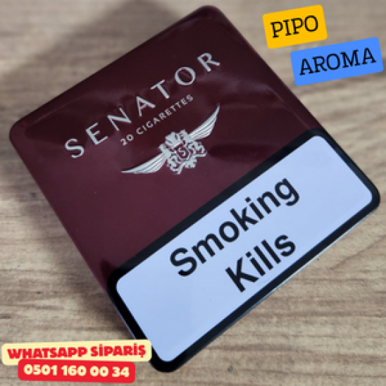 Senator Special Pipe Tabacco Sigara - Pipo Tütünü Aromalı