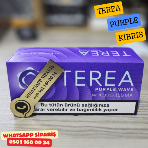 Terea Purple Wave Kıbrıs x10 Paket Terea Purple Wave Kıbrıs x10 Paket