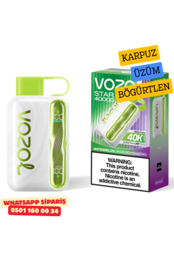 Vozol STAR 40000 PUFF - Watermelon Grape Boysenberry