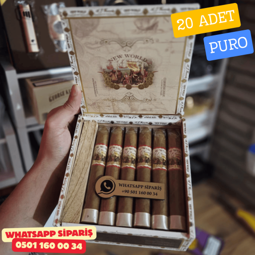 AJ Fernandez New World Connecticut Belicoso 20'li Puro Kutu AJ Fernandez New World Connecticut Belicoso 20'li Puro Kutu