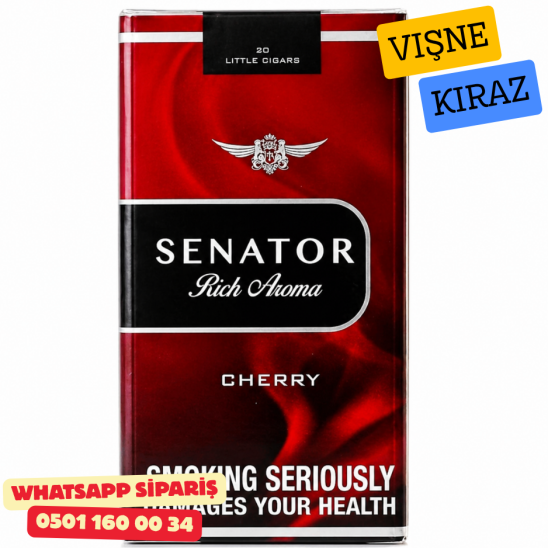 Senator Rich Aroma Cherry İthal Sigara x10 Paket
