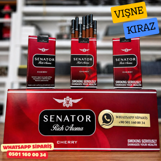Senator Rich Aroma Cherry İthal Sigara x10 Paket