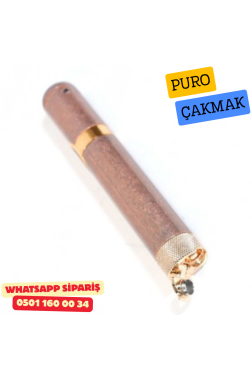 Puro Çakmak – Tek Alev Jet Torch (Rose Gold Premium Slim Model)