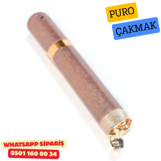 Puro Çakmak – Tek Alev Jet Torch (Rose Gold Premium Slim Model)