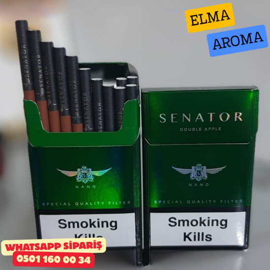 Senator Specıal Double Apple (Elma) Aroma Sigara x10 Paket