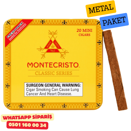 Montecristo Classic Mini 20li Cigarillos Puro