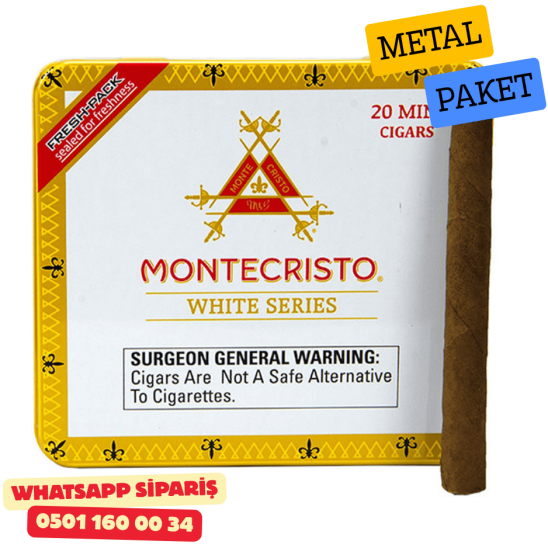 Montecristo White Mini 20li Cigarillos Puro