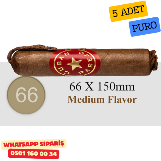 Cuban Parejo Serie Zafadores Lungos 5'li Puro Paket