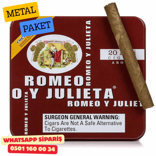 Romeo Y Julieta Miniatures Mini Red 20li Cigarillos Puro Romeo Y Julieta Miniatures Mini Red 20li Cigarillos Puro