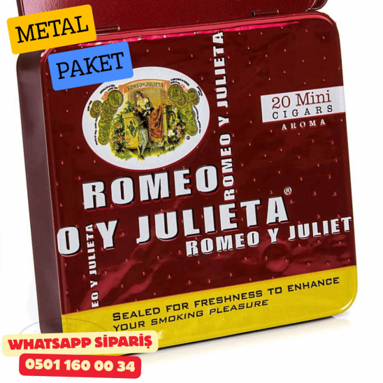 Romeo Y Julieta Miniatures Mini Red 20li Cigarillos Puro Romeo Y Julieta Miniatures Mini Red 20li Cigarillos Puro