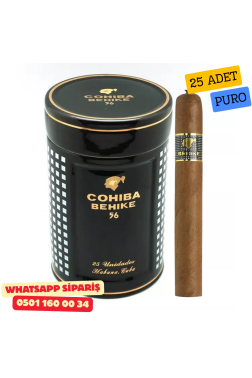 Cohiba Behike BHK 56 - Seramik Kavanoz - 25 Puro Dahil