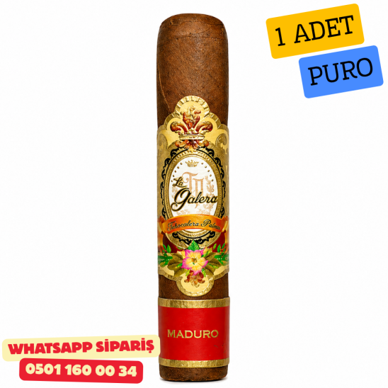 La Galera Maduro Half Corona 1 Adet Puro