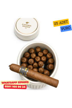 Cohiba Behike BHK 56 - Seramik Kavanoz - 25 Puro Dahil