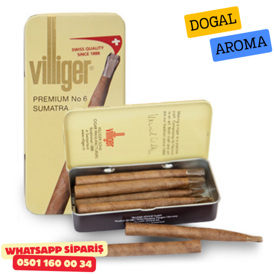 Villiger Premıum No6 Sumatra Sigarillo 10'lu Adet