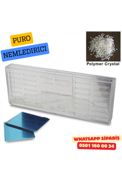 Puro Nemlendirici Kutu – Kristal Jel Sistemli Humidor Nem Aparatı