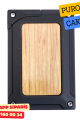 Caseti Siyah / Ahşap Detaylı Jet Flame Puro Çakmak