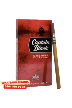 Captain Black Cherıse SüperSlims ( Vişne Kiraz ) Sigara x10 Paket
