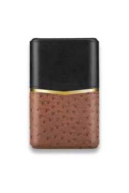 Croco Desenli Sedirli Deri Puro Kılıfı 4'lü Kahve 58Ring