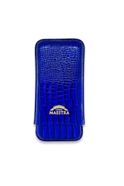 MonteCristo Linea Maestro Deri Puro Kılıfı 3lü Mavi (64Ring)