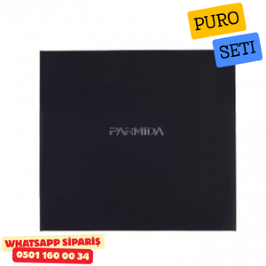 Parmida Kırmızı Premium Puro Seti – Çakmak & Puro Küllüğü