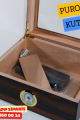 Cam Kapaklı Ahşap Puro Humidor Kutusu