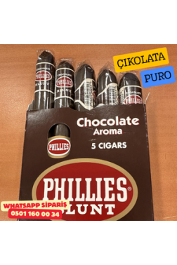 Phıllıes Blunt Chocalate (Çikolatalı) 5's Puro