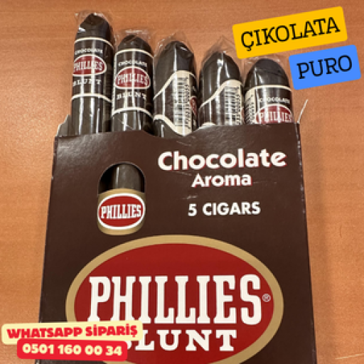 Phıllıes Blunt Chocalate (Çikolatalı) 5's Puro