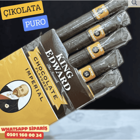 King Edward Chocolate Puro 5li Adet (Çikolata Aromalı) King Edward Chocolate Puro 5li Adet (Çikolata Aromalı)