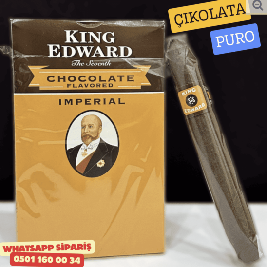 King Edward Chocolate Puro 5li Adet (Çikolata Aromalı) King Edward Chocolate Puro 5li Adet (Çikolata Aromalı)