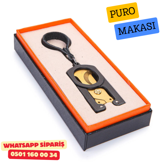 Parmida Siyah-Gold Fonksiyonel Puro Makası Parmida Siyah-Gold Fonksiyonel Puro Makası