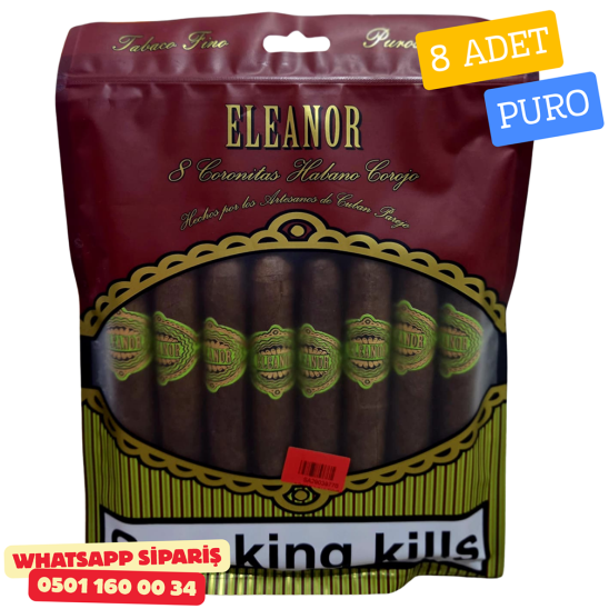 Eleanor 8 Coronas Habano Corojo Puro – 8’li Paket