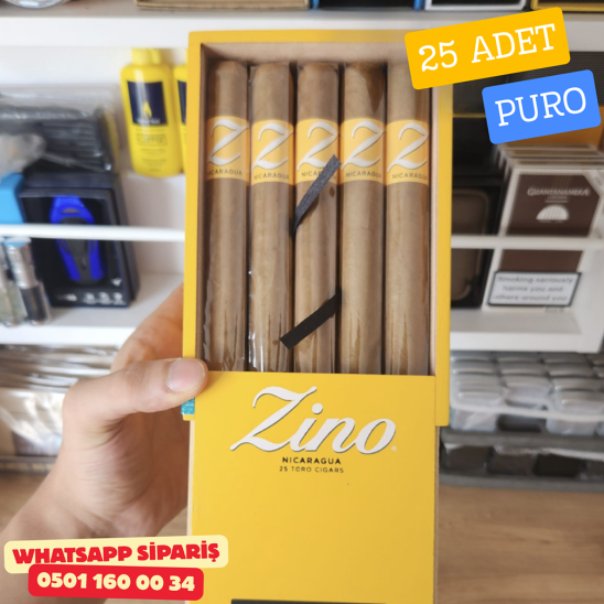 Zino Nicaragua Toro Puro - 25'li Kutu