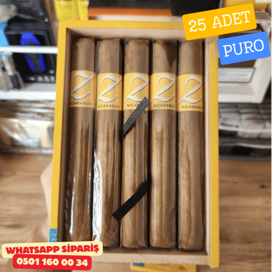 Zino Nicaragua Toro Puro - 25'li Kutu