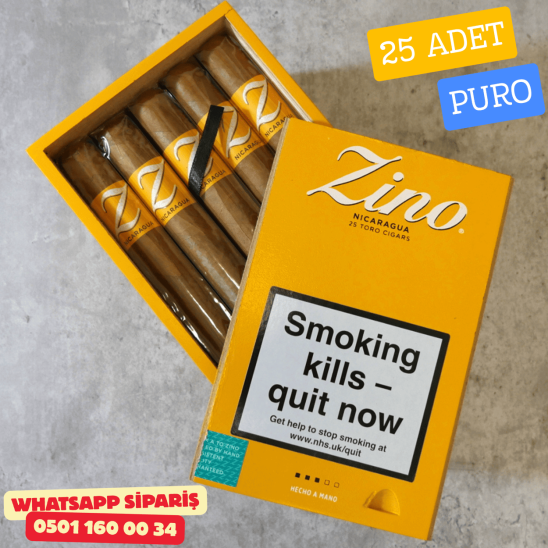 Zino Nicaragua Toro Puro - 25'li Kutu