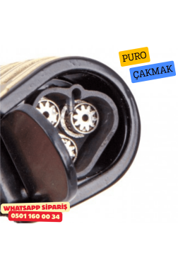 Cohiba 3 Torch Pürmüz Gold-Siyah Puro Çakmağı