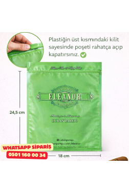 Eleanor Nemlendiricili Kilitli Puro Saklama Poşeti