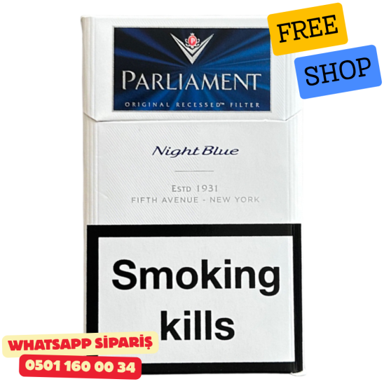 Parliament Night Blue Kısa Sigara x10 Paket