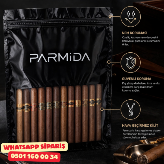 Parmida Siyah Nemlendiricili Kilitli Puro Saklama Poşeti