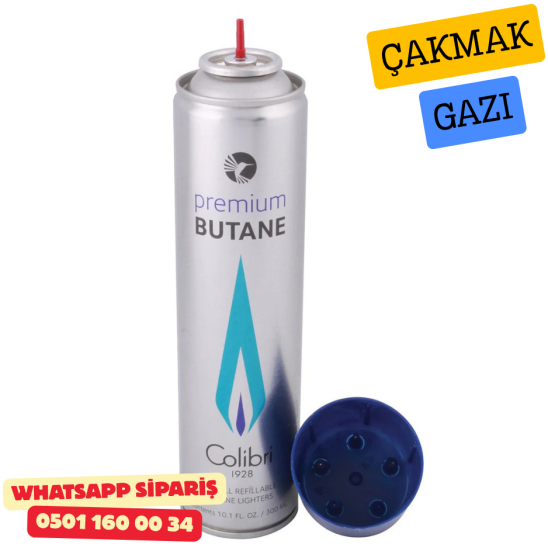 Colibri Premium Bütan Çakmak Gazı – 300 ml