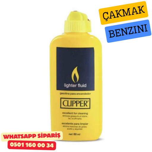 Clipper 80 ml Çakmak Benzini (Lighter Fluid)