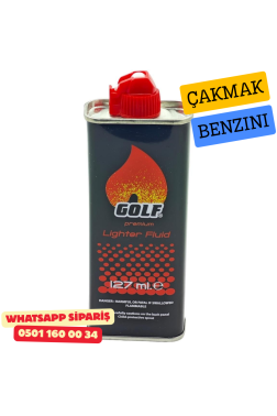 Golf Premium Lighter Fluid 127 ml Çakmak Benzini