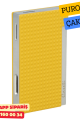 Caseti Paris Mat Sarı Flat Flame Jet Çakmak