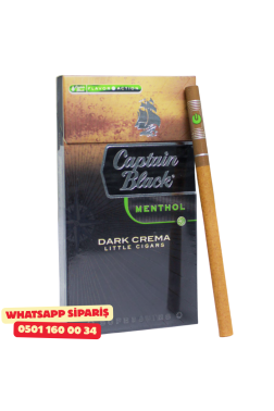 Captain Black Menthol SüperSlims ( Dark Crema ) Sigara x10 Paket