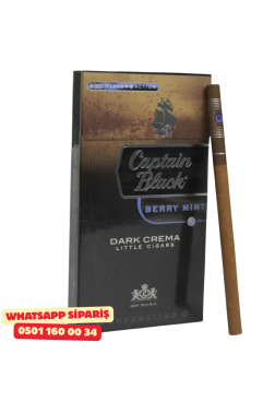 Captain Black Berry Mint SüperSlims ( Dark Crema ) Sigara x10 Paket